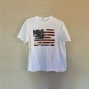 Rustic American Flag T